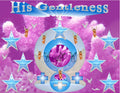 His Gentleness inspirational art print featuring angels, doves, and the gentle radiant presence of Christ
