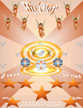 His Glory inspirational art print featuring angels, doves, and the brilliant radiant light of God's glory