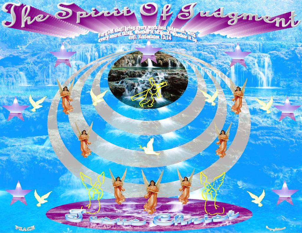 The Spirit of Judgment Christian art print