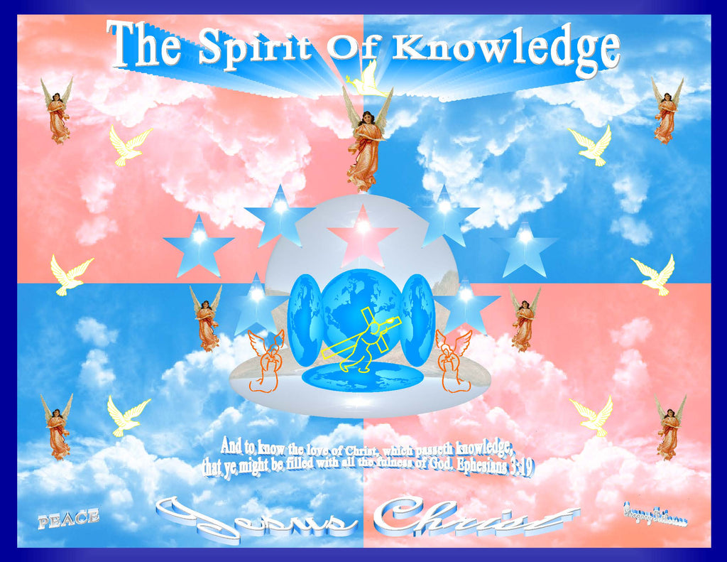 The Spirit of Knowledge Christian art print